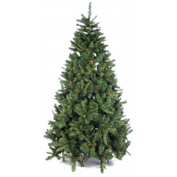 Χριστουγεννιάτικο Δέντρο Forest Pine με Κουκουνάρια (2,40m)